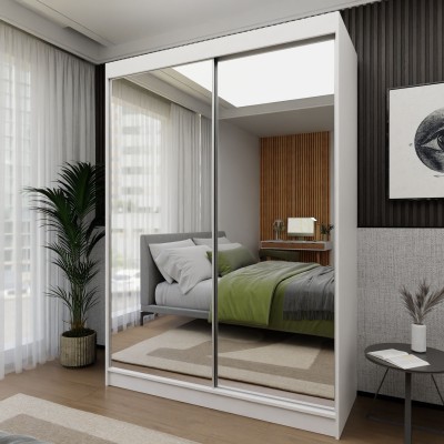 Szafa Przesuwna BELLINA 160 cm z Lustrem Masseno