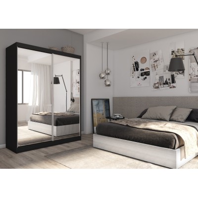 Szafa Przesuwna BELLINA 160 cm z Lustrem Masseno