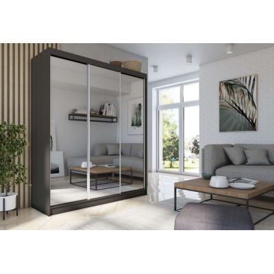 Szafa Przesuwna BELLINA 180 cm z Lustrem Masseno