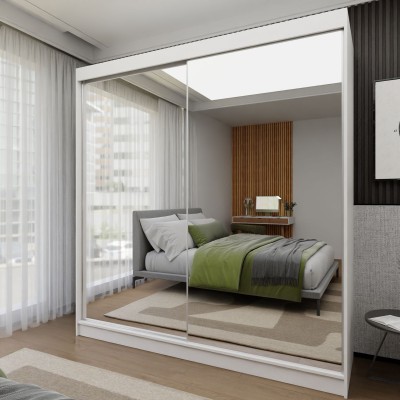 Szafa Przesuwna BELLINA 200 cm z Lustrem Masseno