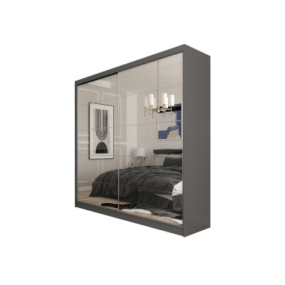 Szafa Przesuwna FIORELLA 200 cm z Lustrem Masseno