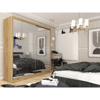 Szafa Przesuwna FIORELLA 200 cm z Lustrem Masseno