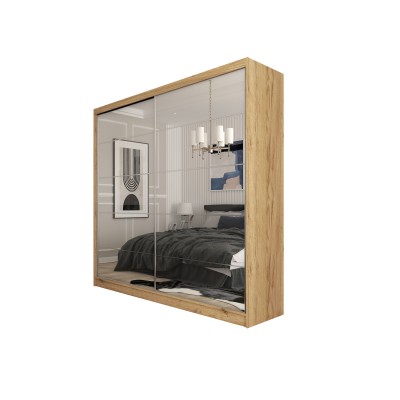 Szafa Przesuwna FIORELLA 200 cm z Lustrem Masseno