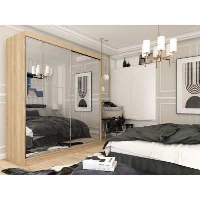 Szafa Przesuwna FIORELLA 200 cm z Lustrem Masseno