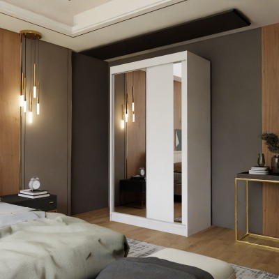 Szafa Przesuwna GRAZIA 120 cm z Lustrem Masseno