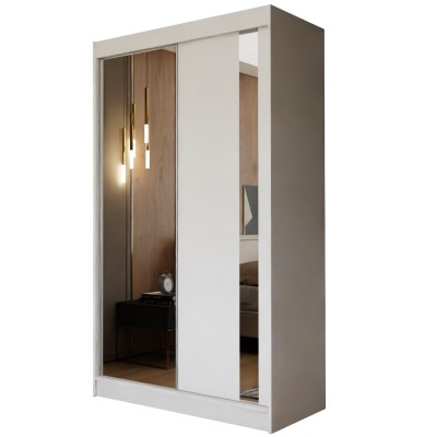 Szafa Przesuwna GRAZIA 120 cm z Lustrem Masseno