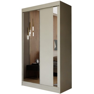 Szafa Przesuwna GRAZIA 120 cm z Lustrem Masseno