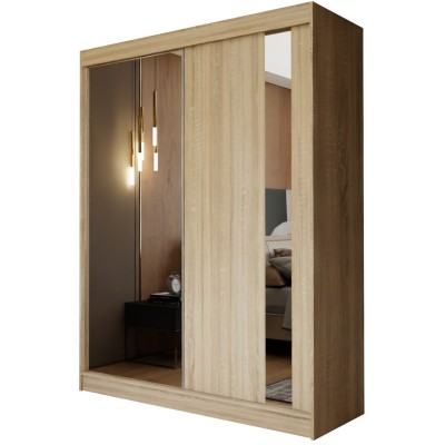 Szafa Przesuwna GRAZIA 150 cm z Lustrem Masseno