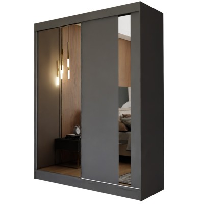 Szafa Przesuwna GRAZIA 160 cm z Lustrem Masseno