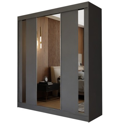 Szafa Przesuwna GRAZIA 180 cm z Lustrem Masseno