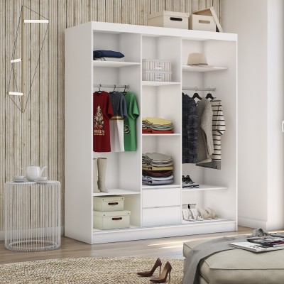 Szafa Przesuwna GRAZIA 180 cm z Lustrem Masseno