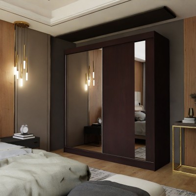 Szafa Przesuwna GRAZIA 200 cm z Lustrem Masseno