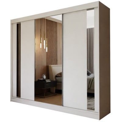 Szafa Przesuwna GRAZIA 240 cm z Lustrem Masseno