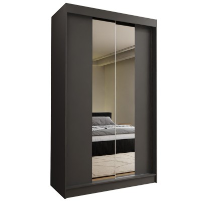 Szafa Przesuwna LUCENZA 120 cm z Lustrem Masseno