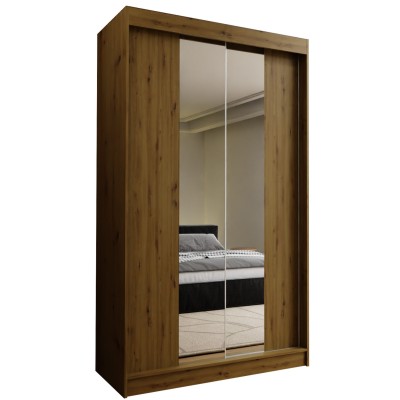 Szafa Przesuwna LUCENZA 120 cm z Lustrem Masseno