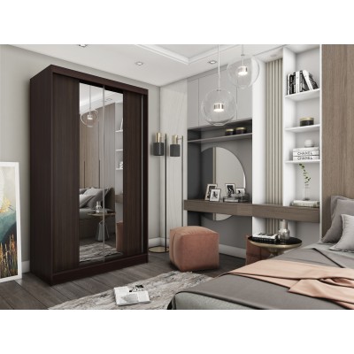 Szafa Przesuwna LUCENZA 120 cm z Lustrem Masseno