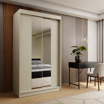 Szafa Przesuwna LUCENZA 120 cm z Lustrem Masseno