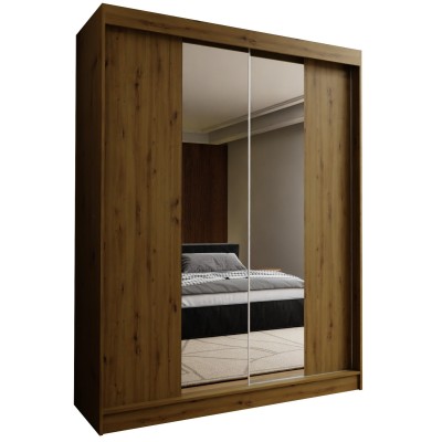 Szafa Przesuwna LUCENZA 150 cm z Lustrem Masseno