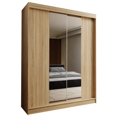 Szafa Przesuwna LUCENZA 150 cm z Lustrem Masseno