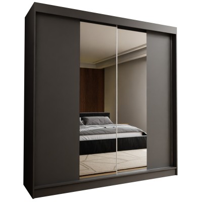 Szafa Przesuwna LUCENZA 200 cm z Lustrem Masseno