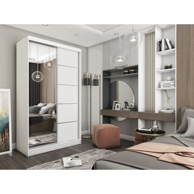 Szafa Przesuwna MIRELLA 120 cm z Lustrem Masseno