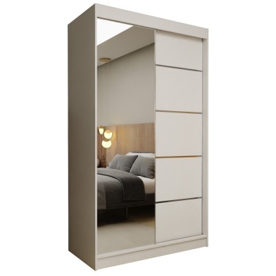 Szafa Przesuwna MIRELLA 120 cm z Lustrem Masseno