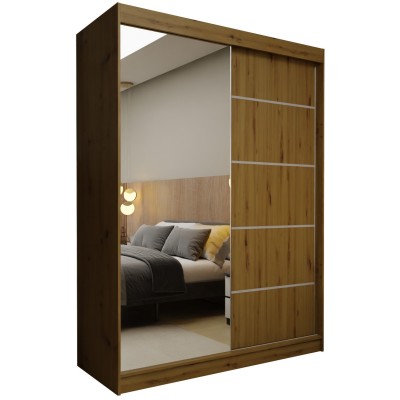 Szafa Przesuwna MIRELLA 150 cm z Lustrem Masseno