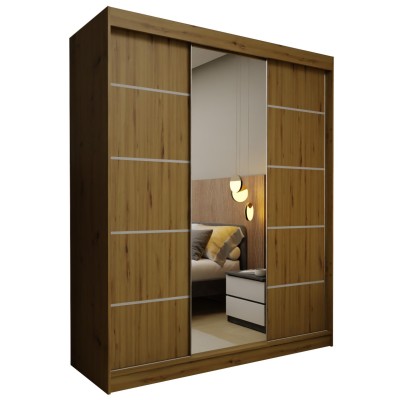 Szafa Przesuwna MIRELLA 180 cm z Lustrem Masseno