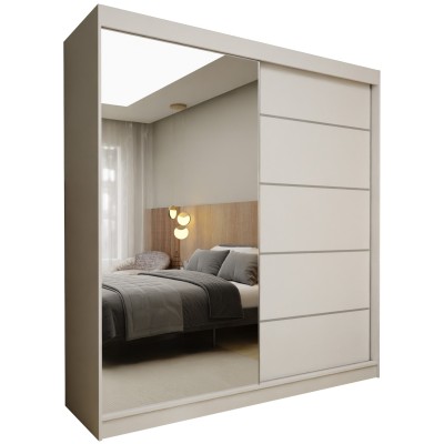 Szafa Przesuwna MIRELLA 200 cm z Lustrem Masseno