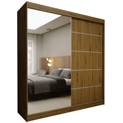 Szafa Przesuwna MIRELLA 200 cm z Lustrem Masseno