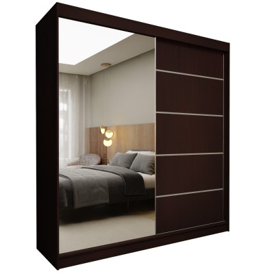 Szafa Przesuwna MIRELLA 200 cm z Lustrem Masseno