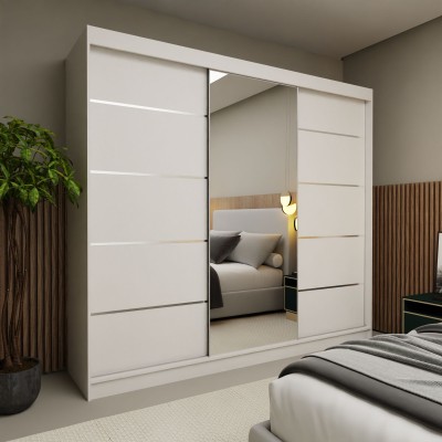 Szafa Przesuwna MIRELLA 240 cm z Lustrem Masseno