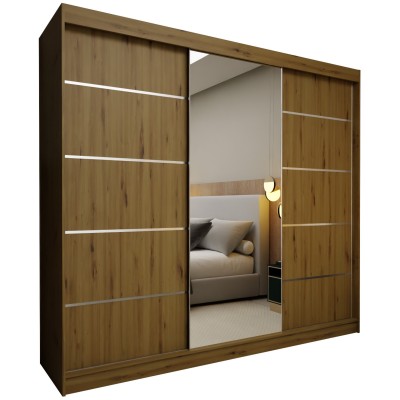 Szafa Przesuwna MIRELLA 240 cm z Lustrem Masseno