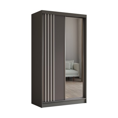 Szafa Przesuwna NELVIA 120 cm z Lustrem Masseno