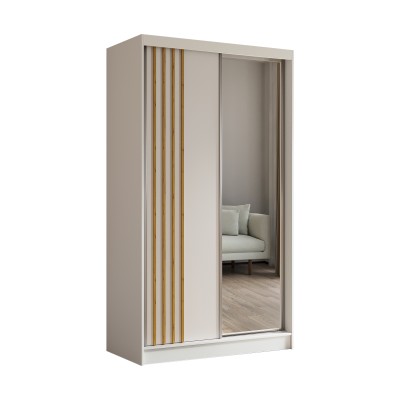 Szafa Przesuwna NELVIA 120 cm z Lustrem Masseno
