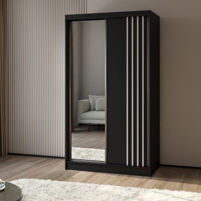 Szafa Przesuwna NELVIA 120 cm z Lustrem Masseno