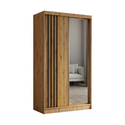 Szafa Przesuwna NELVIA 120 cm z Lustrem Masseno