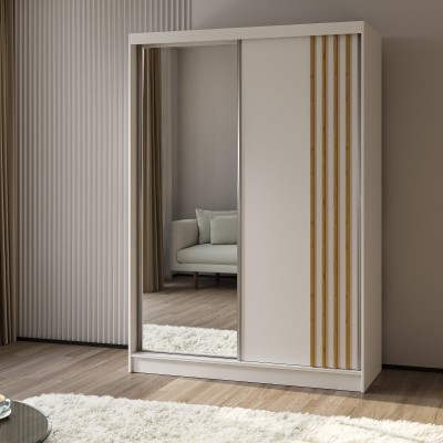 Szafa Przesuwna NELVIA 150 cm z Lustrem Masseno