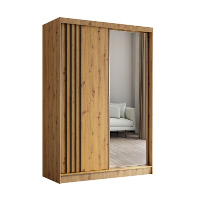 Szafa Przesuwna NELVIA 150 cm z Lustrem Masseno