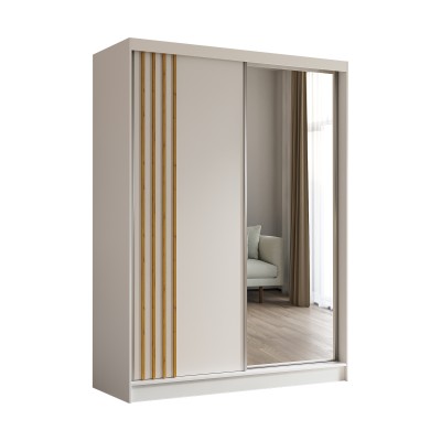 Szafa Przesuwna NELVIA 160 cm z Lustrem Masseno