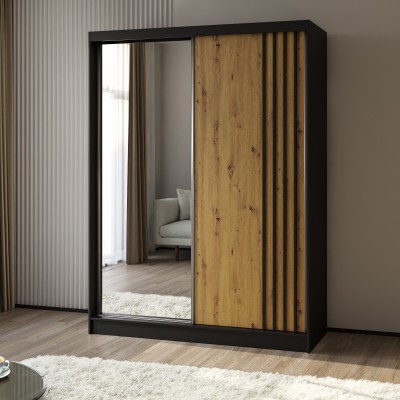 Szafa Przesuwna NELVIA 160 cm z Lustrem Masseno