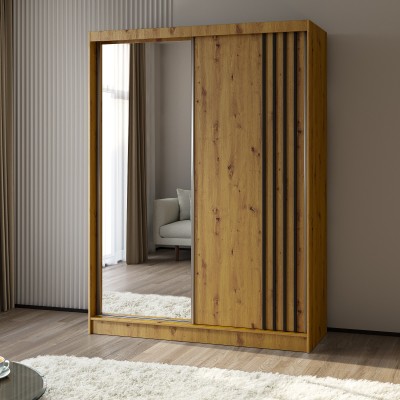 Szafa Przesuwna NELVIA 160 cm z Lustrem Masseno