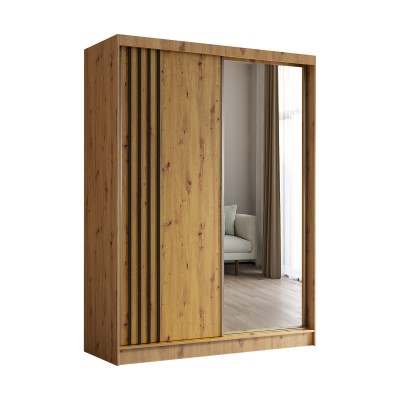 Szafa Przesuwna NELVIA 160 cm z Lustrem Masseno