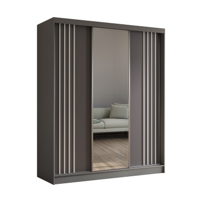 Szafa Przesuwna NELVIA 180 cm z Lustrem Masseno