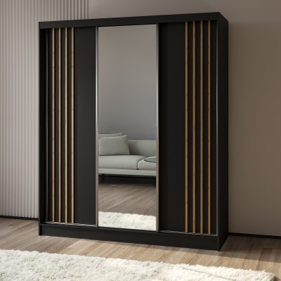 Szafa Przesuwna NELVIA 180 cm z Lustrem Masseno