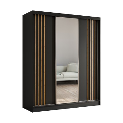 Szafa Przesuwna NELVIA 180 cm z Lustrem Masseno