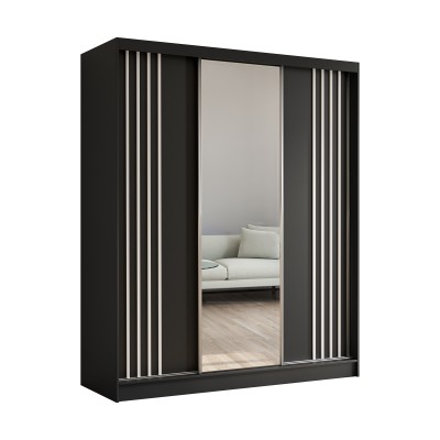 Szafa Przesuwna NELVIA 180 cm z Lustrem Masseno