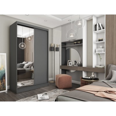 Szafa Przesuwna PATRIZIA 120 cm z Lustrem Masseno