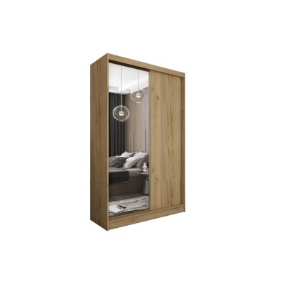 Szafa Przesuwna PATRIZIA 120 cm z Lustrem Masseno