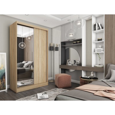 Szafa Przesuwna PATRIZIA 120 cm z Lustrem Masseno